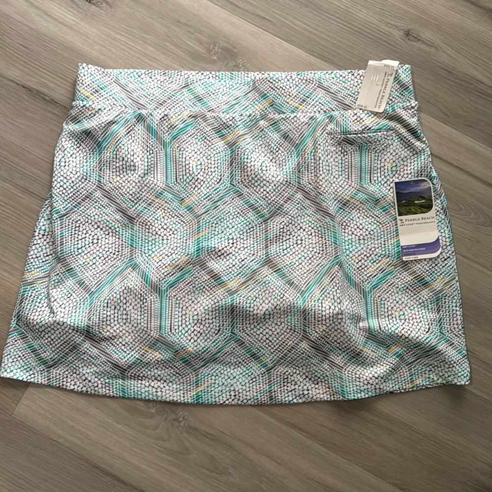 Pebble beach golf skirt dry luxe performance